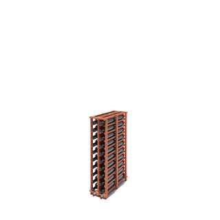 2 Column - 40 Bottle Double Deep Base Wine Rack