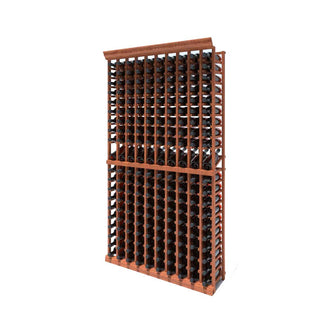 10 Column - 200 Bottle 7ft Wine Rack Kit with Display