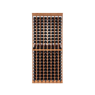 8 Column - 160 Bottle 7ft Wine Rack Kit with Display