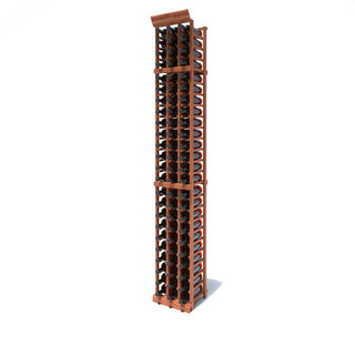 3 Column - 72 Bottle 8ft Wine Rack Kit